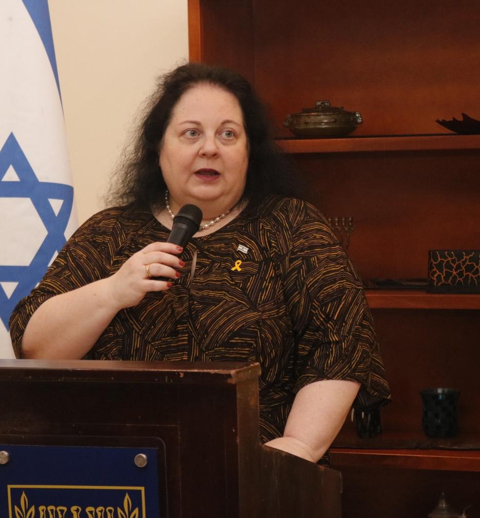 H.E Shlomit Sufa (photo credit: Accra, Ghana) H.E Shlomit Sufa