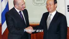 Song Min-soon, Former Foreign Minister, visited Israel