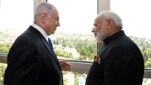 PM Netanyahu and PM Modi hold working meetings in Jerusalem