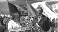 Willy Brandt und Golda Meir