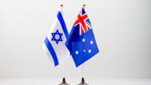 Israel Australia Small Flags