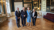 Presiden Rivlin and Queen Margrethe