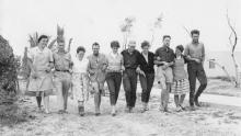 Freiwillige der Aktion Sühnezeichen im Kibbutz Urim (1961)