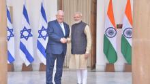 President Reuven Rivlin with PM Narendra Modi