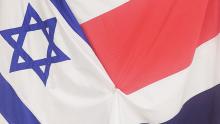 Israel and Costa Rica flags