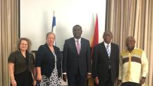 Ambassador Eynart Shlein, Deputy Director, Africa Affairs (photo credit: Accra, Ghana) Photo 1