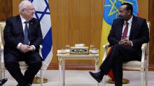 Meeting between President Rivlin and PM Abiy in Ethiopia