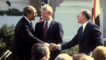 Israeli-Egyptian peace treaty (photo credit: Ya'akov Sa'ar / GPO) Israeli-Egyptian peace treaty