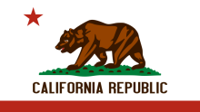 Flag of California (photo credit: State Flags) Flag of California
