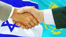 Israel Kazakhstan flags1