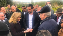 Il Ministro dell’Interno Matteo Salvini visita Israele e lo Yad Vashem