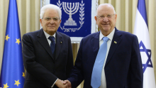 Il Presidente della Repubblica Sergio Mattarella incontra il Presidente dello Stato di Israele Reuven Rivlin a Gerusalemme, nell’ambito del 75° anniversario della liberazione di Auschwitz