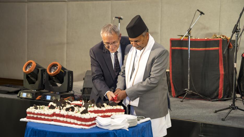 Happy Birthday to the State of Israel (photo credit: Embassy of Israel in Kathmandu) Happy Birthday to the State of Israel