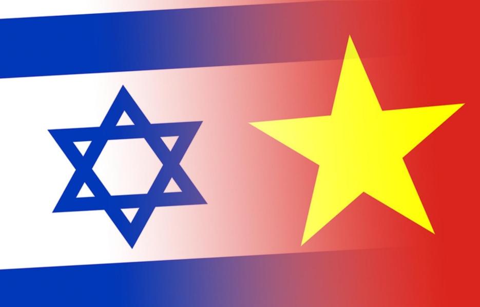 Israel and Vietnam flag 2