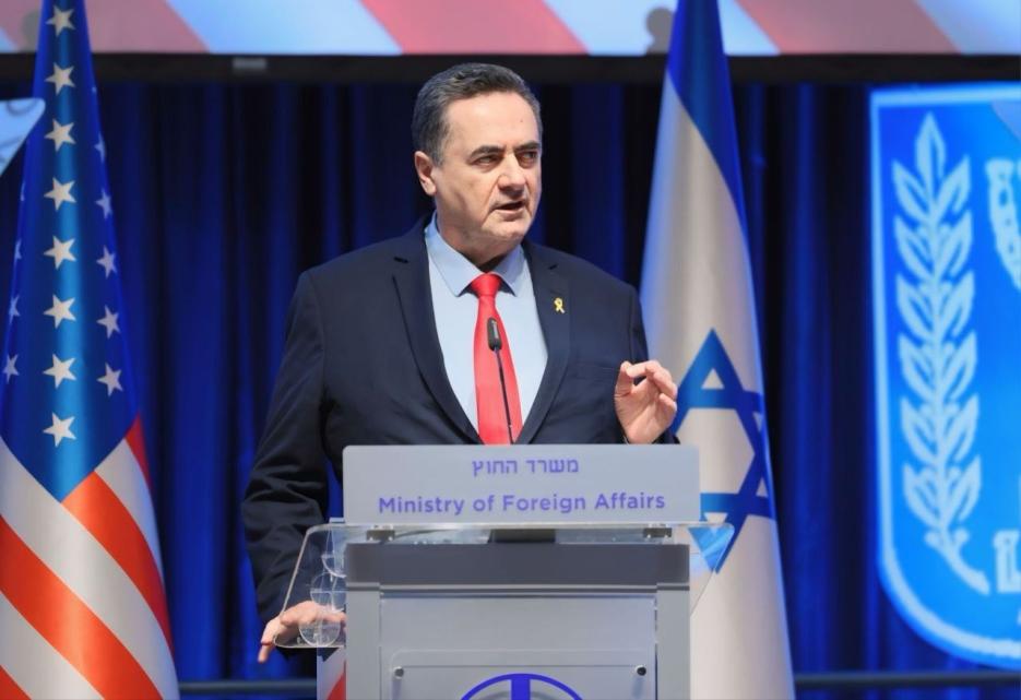 FM Katz addressing the Conference of Presidents of Major American Jewish Organizations