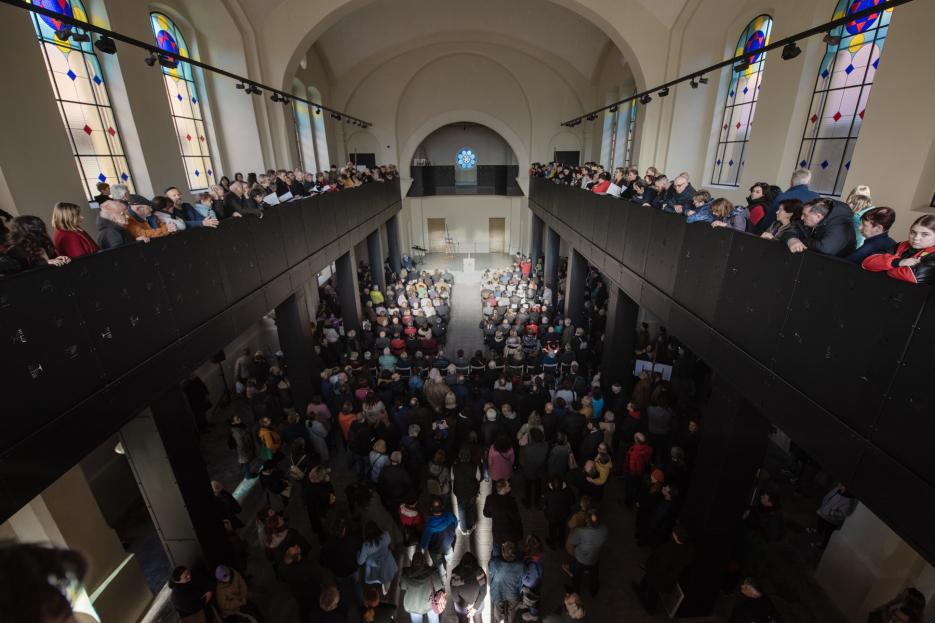 Reopening of the Zatec synagogue, March 2024