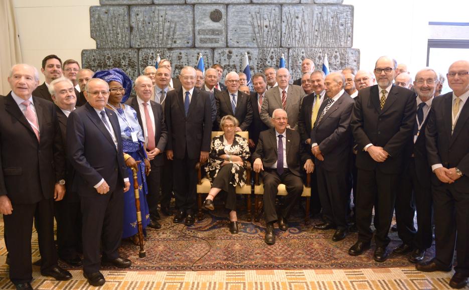 President Rivlin hosts honorary consuls at the president house (photo credit: GPO Credit Haim Zach) President Rivlin hosts honorary consuls at the president house