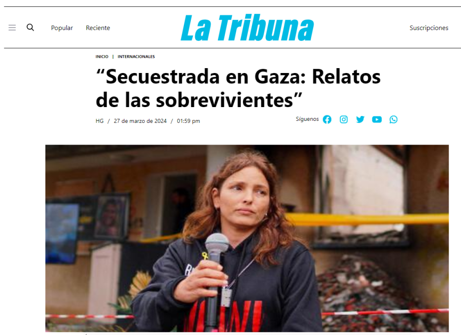 Articulo La Tribuna