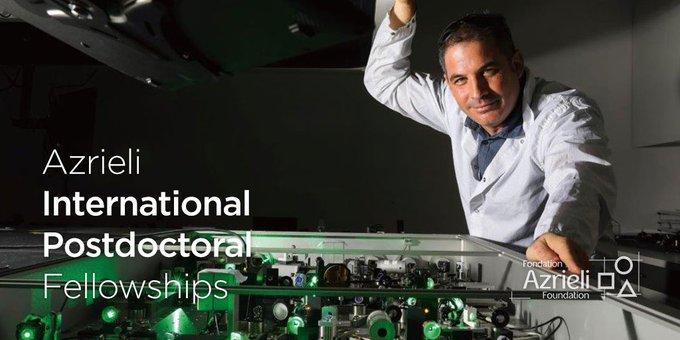 The Azrieli International Postdoctoral Fellowship