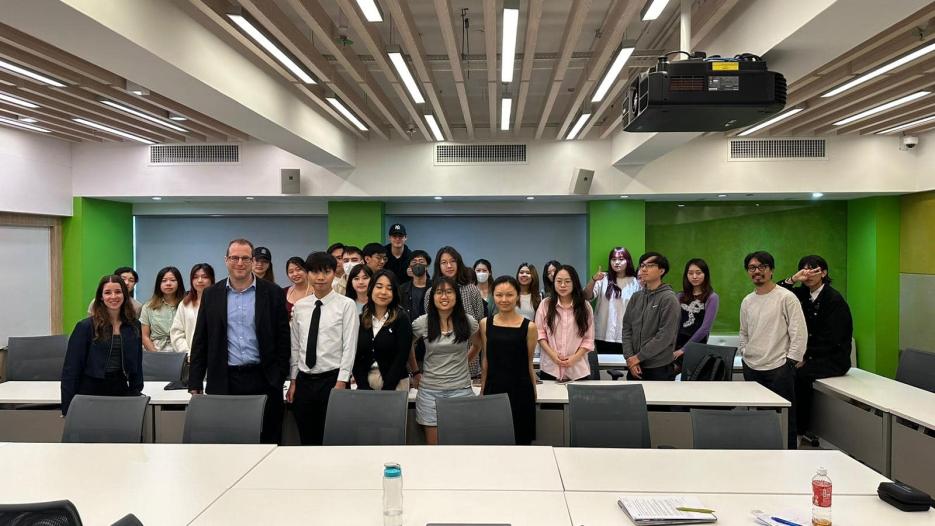 CUHK (photo credit: Consulate General of Israel in Hong Kong) CUHK