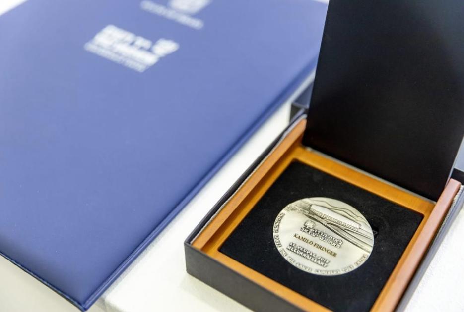 righteous among the nations medal for Kamilo Firinger