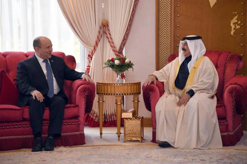 Israeli Prime Minister's historic visit to Bahrain (photo credit: Israeli embassy) Israeli Prime Minister's historic visit to Bahrain