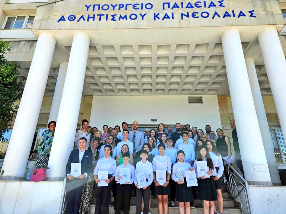Holocaust school project awards (photo credit: Embassy of Israel) Holocaust school project awards