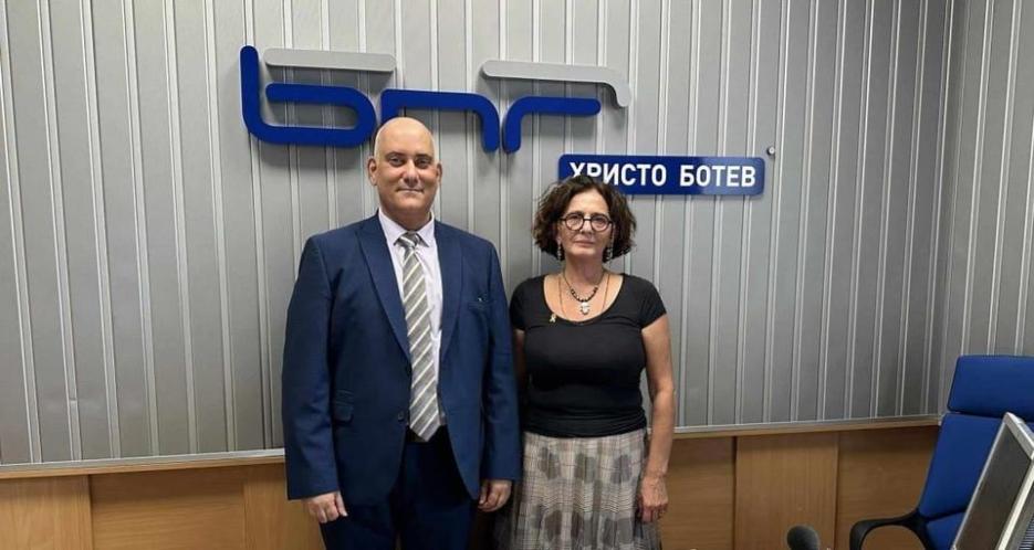 Interview_BNR (photo credit: Bulgarian National Radio) Interview_BNR