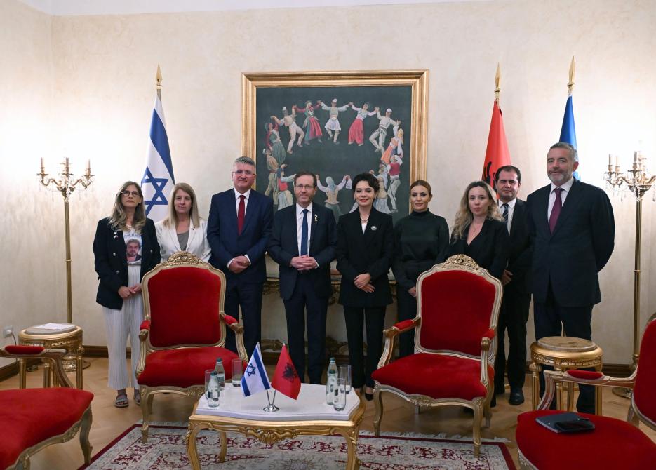 Presidenti i Shtetit te Izraelit vizite zyrtare ne Shqiperi (photo credit: Embassy ) President of Israel