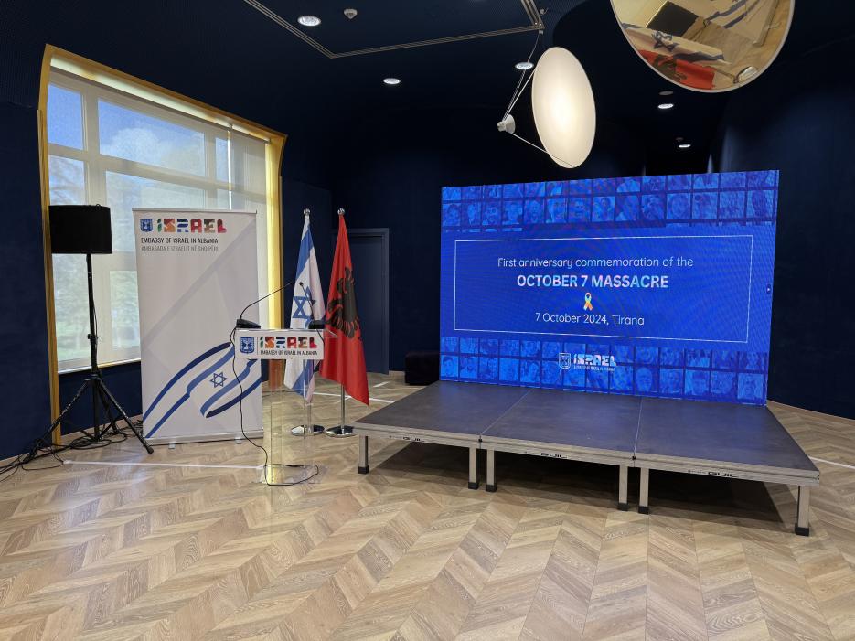 Israeli Embassy in Tirana (photo credit: Embassy ) Embassy of Israel in Tirana