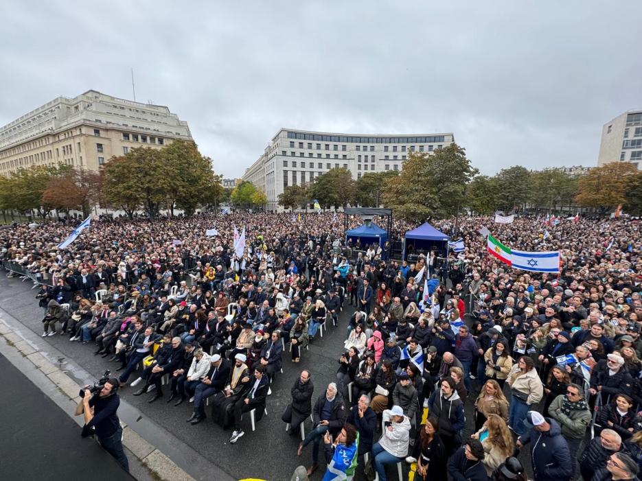 Paris-7october.2024 (photo credit: mfa) Paris-7october.2024