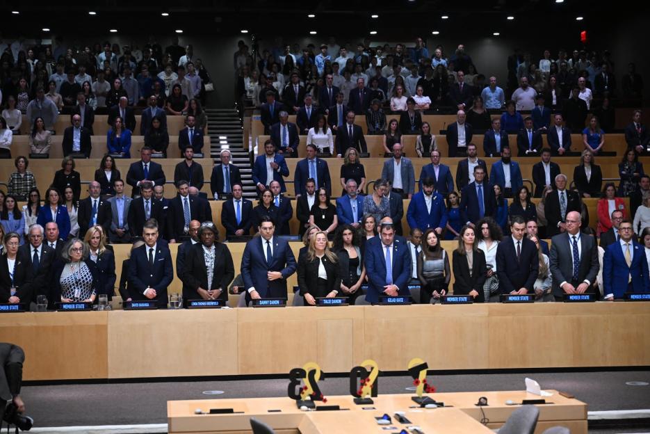 The Ministry of Foreign Affairs and Israeli embassies around the world marked the anniversary of the October 7th massacre (photo credit: mfa) The Ministry of Foreign Affairs and Israeli embassies around the world marked the anniversary of the October 7th massacre