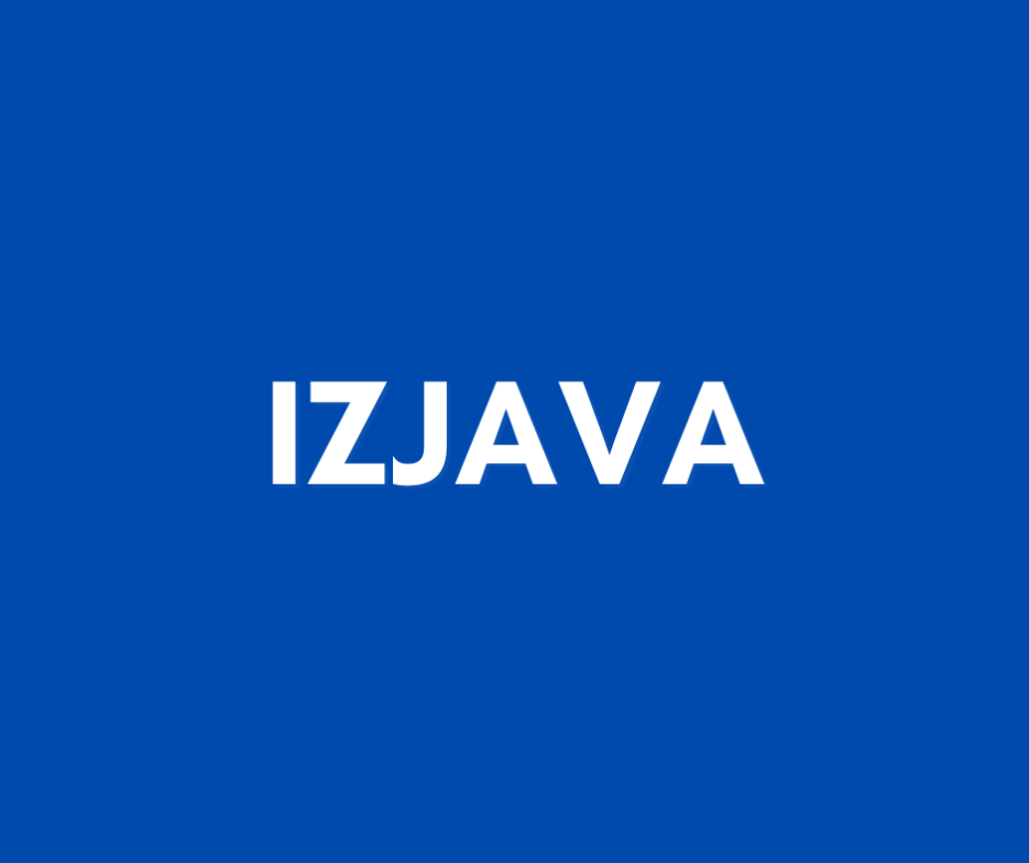 izjava