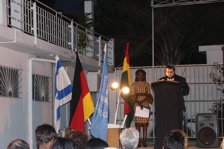 Rabi Noach Majeski (photo credit: MFA Accra) Rabi Noach Majeski
