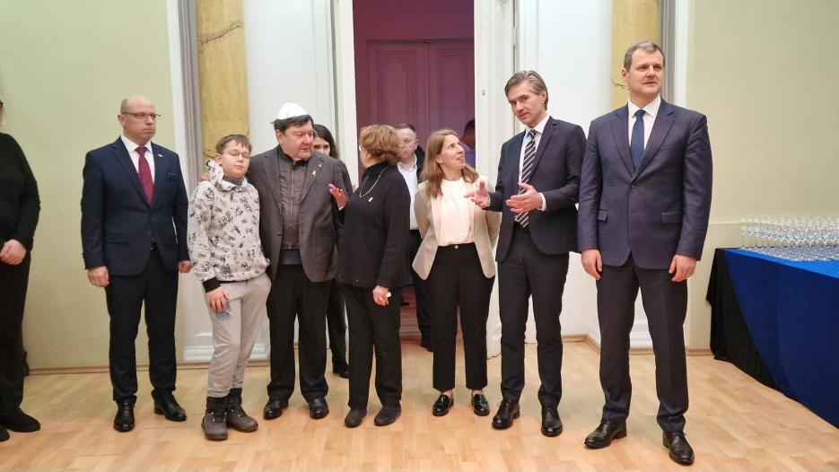 Lithuanian Jewish Community (photo credit: LRV) Hanukkah