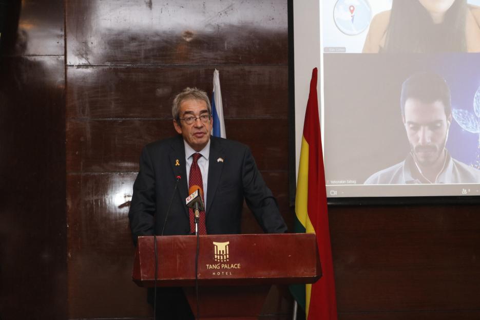 H.E. Mr. Roey Gilad, Israeli Ambassador to Ghana, Liberia and Sierra Leone (photo credit: MFA Accra) H.E. Mr. Roey Gilad, Israeli Ambassador to Ghana, Liberia and Sierra Leone