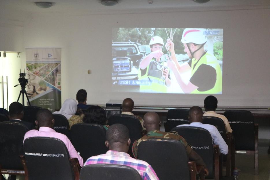 Participants at the Emergency Preparedness Event (photo credit: MFA Accra) Participants at the Emergency Preparedness Event