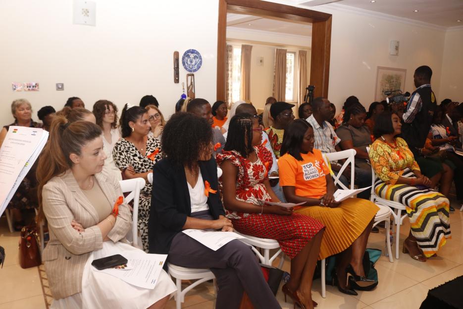 A cross section of the participants at the GBV Panel Conversation (photo credit: MFA Accra) A cross section of the participants at the GBV Panel Conversation