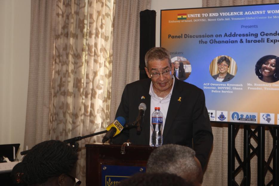 H.E. Mr. Roey Gilad, Israeli Ambassador to Ghana, Liberia and Sierra Leone (photo credit: MFA Accra) H.E. Mr. Roey Gilad, Israeli Ambassador to Ghana, Liberia and Sierra Leone