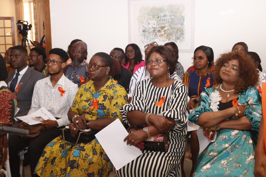 A cross section of the participants at the GBV Panel Conversation (photo credit: MFA Accra) A cross section of the participants at the GBV Panel Conversation