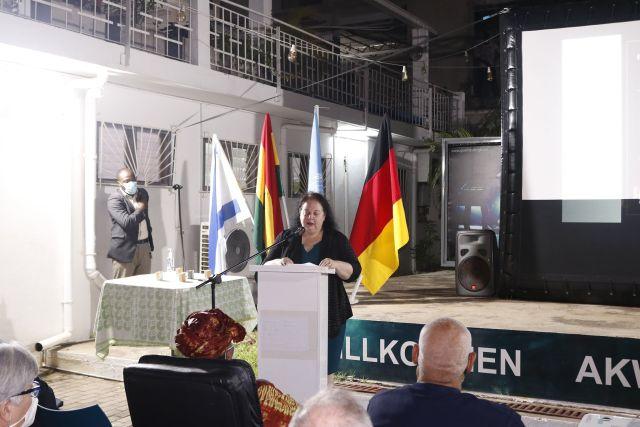 Dignitaries at the 2024 International Holocaust Memorial Day (photo credit: Accra, Ghana) H. E. Shlomit Sufa, Israeli Ambassador to Ghana, Liberia and Sierra Leone
