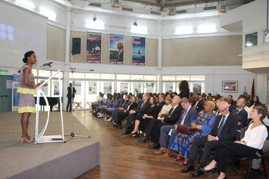 United Nations Resident Coordinator, Mrs Sylvia Lopez-Ekra (photo credit: MFA Accra) United Nations Resident Coordinator, Mrs Sylvia Lopez-Ekra