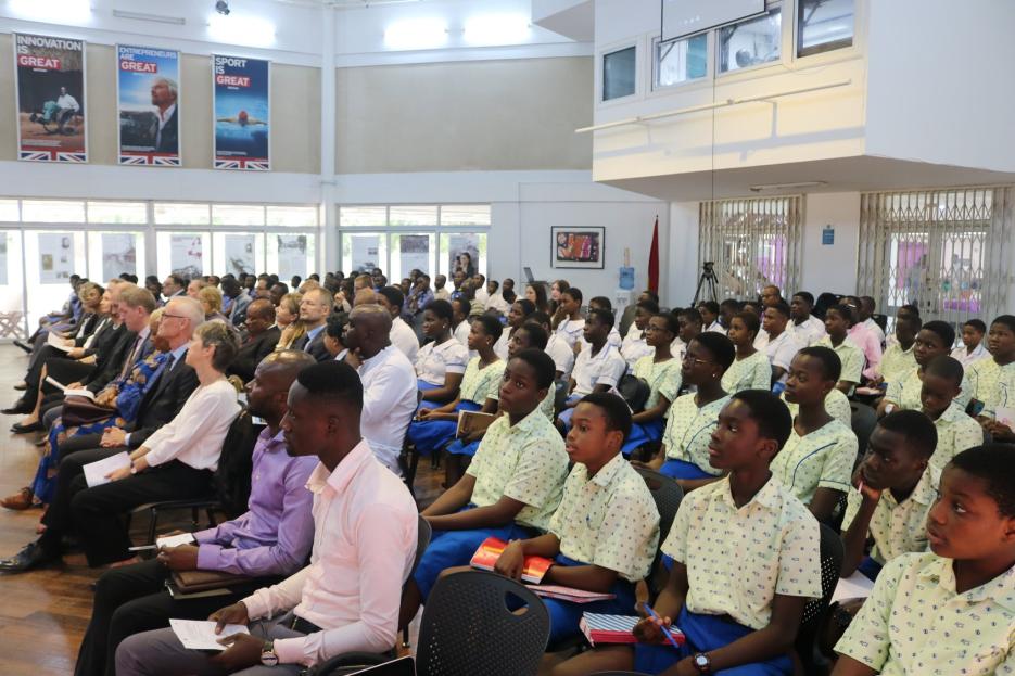 Participants at the 2020 International Holocaust Memorial Day event. (photo credit: MFA Accra) Participants at the 2020 International Holocaust Memorial Day event.