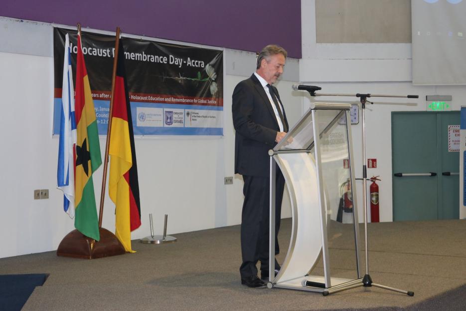 German Ambassador to Ghana, Mr Christoph Retzlaff (photo credit: MFA Accra) German Ambassador to Ghana, Mr Christoph Retzlaff