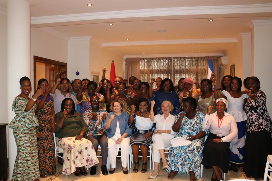 Participants at the Women Win Elections Workshop (photo credit: MFA Accra) Participants at the Women Win Elections Workshop