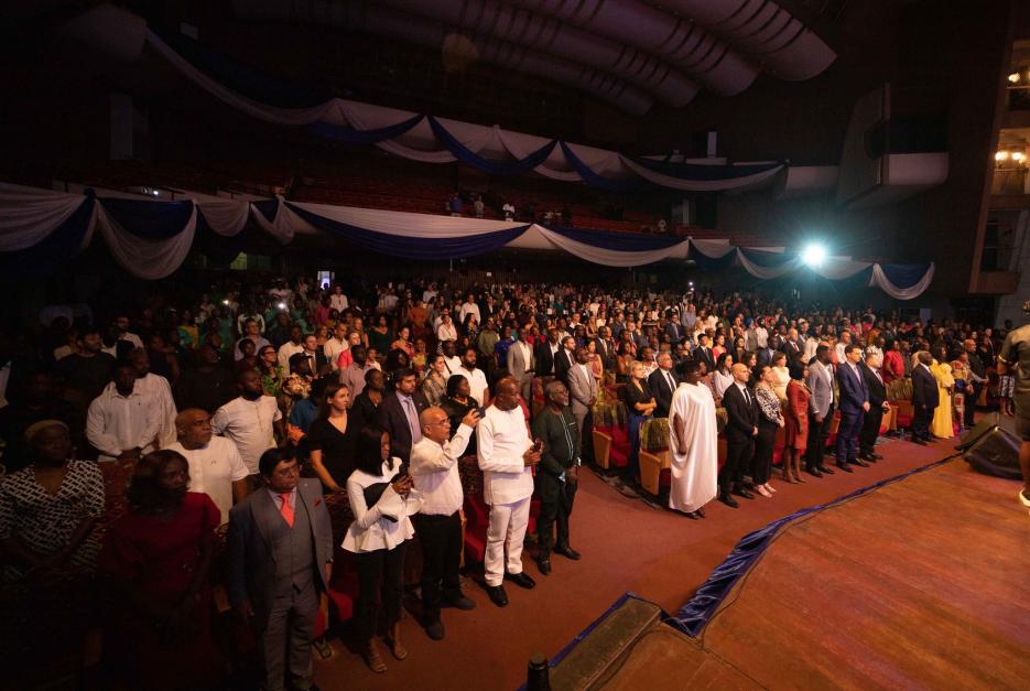 Audience at the 2023 National Day event