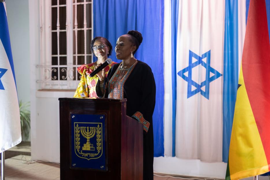 Message from members of the Israel-Ghana Executive Business Women Forum (photo credit: MFA Accra) Message from members of the Israel-Ghana Executive Business Women Forum