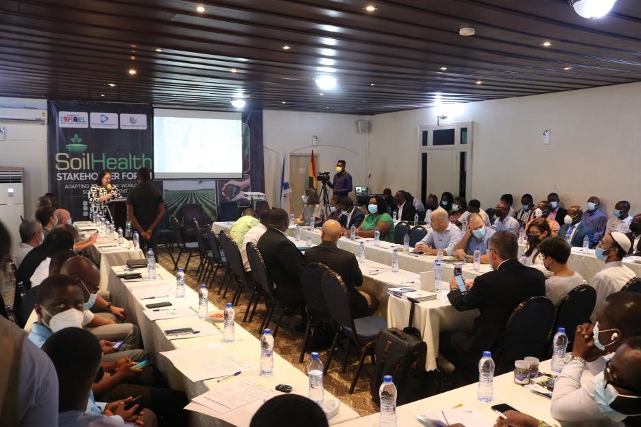 Participants at the Soil Health Forum (photo credit: MFA Accra) Participants at the Soil Health Forum