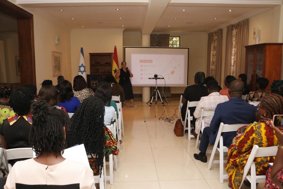 Participants at the Female Journalist event