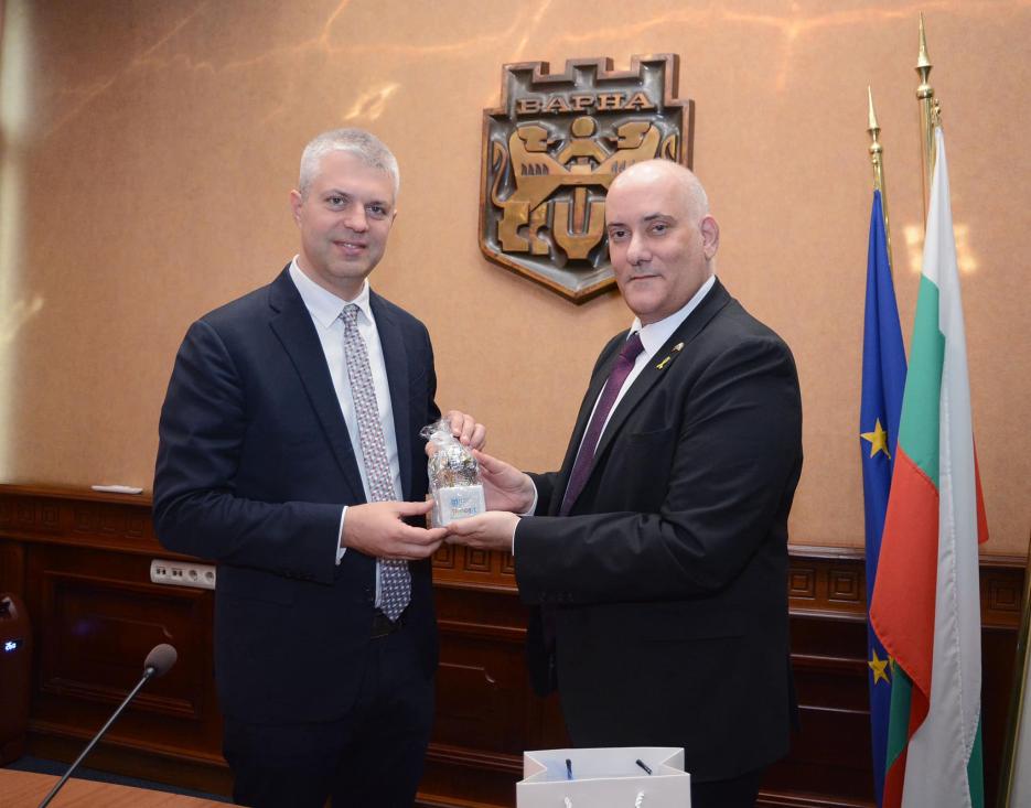 AmbSfariVarna (photo credit: Embassy of Israel Sofia) AmbSfariVarna